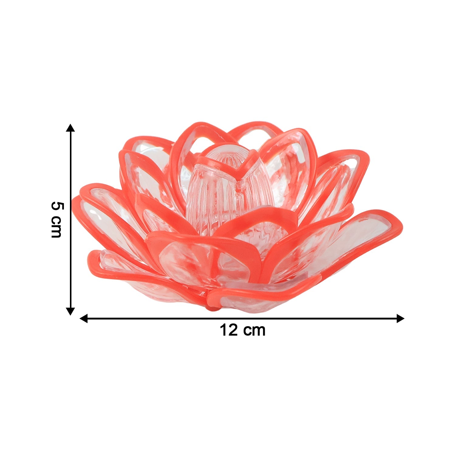 Set of 6 Lotus Shaped LED Flameless Decorative Candles Set of 6 Lotus Shaped LED Flameless Decorative Candles